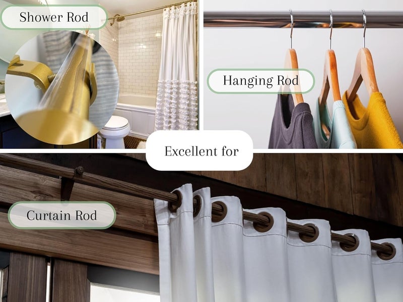 OooWow 26 ft Clear Drapery Ring Slider Effortlessly Prevents Shower and Curtain Rings from Snagging, Ensuring a Smooth, Silent Slide. Curtain Rod Slider- Curtain Ring Slide (26 feet) - Image 4